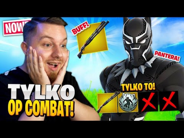 Tylko NOWY OP COMBAT i PANTERA w Fortnite ... (mega ZMIANY!)