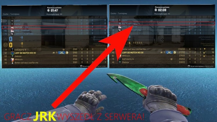 JAK WYRZUCIĆ PRZECIWNIKA Z MECZU TURNIEJOWEGO NA JEDNĄ RUNDĘ W CS:GO!?