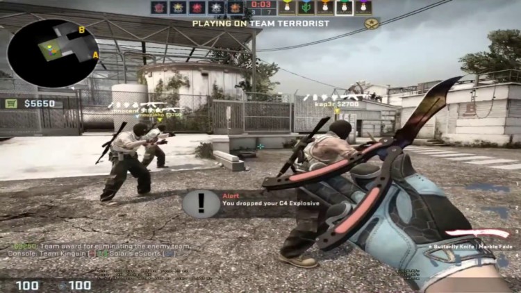 mix-KINGUIN vs Solaris @ ESL PPC (SZPERO POV + TEAMSPEAK) de_cache