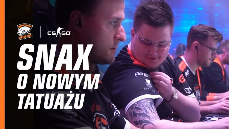 Snax o swoim tatuażu, kotach i ulubionej broni w CS:GO