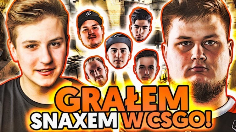 GRAM SNAXEM w CS:GO! LOSOWI PROPLAYERZY - NAJLEPSZY MOD/PLUGIN z EKIPĄ - NOWY TRYB JACOBA w CSGO!
