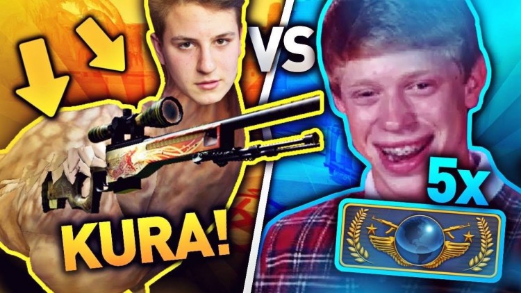 JACOB KURA VS 5X GLOBAL ELITE (WIDZOWIE) w CSGO! NOWY TRYB w CS:GO