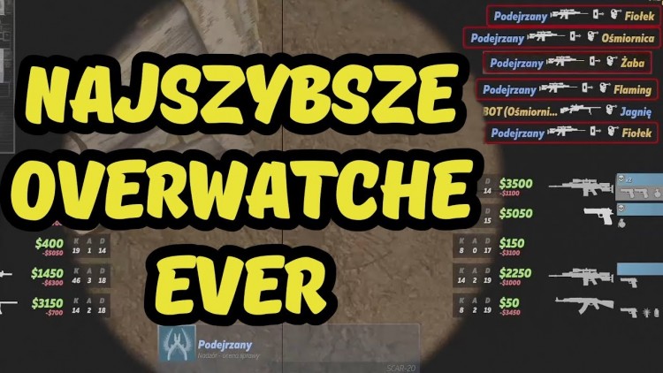 5 OVERWATCHY - 13 MINUT - Rekord i plaga cziterów