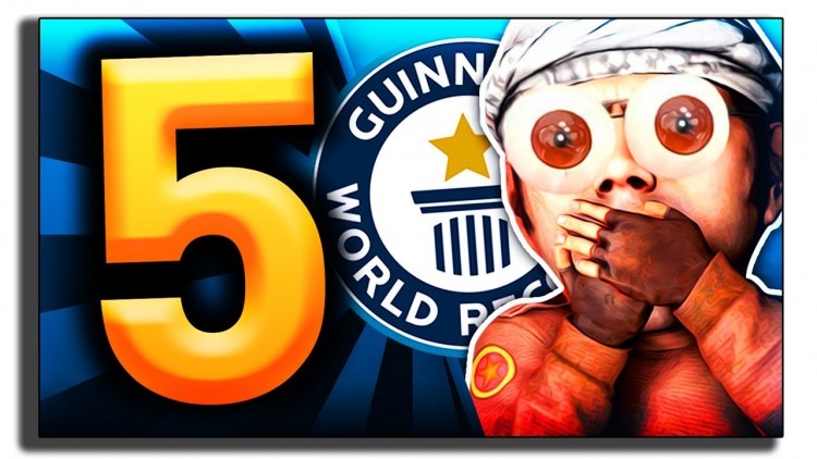 5 REKORDÓW GUINNESSA POBITYCH W CS:GO !