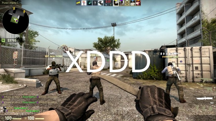 PATOLOGICZNA DZIEWCZYNA w cs:go xD
