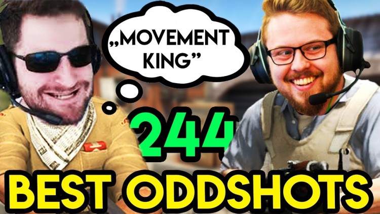 jasonR MOVEMENT KING ! COLORBLIND CLUTCH - BEST ODDSHOTS #244 CS:GO