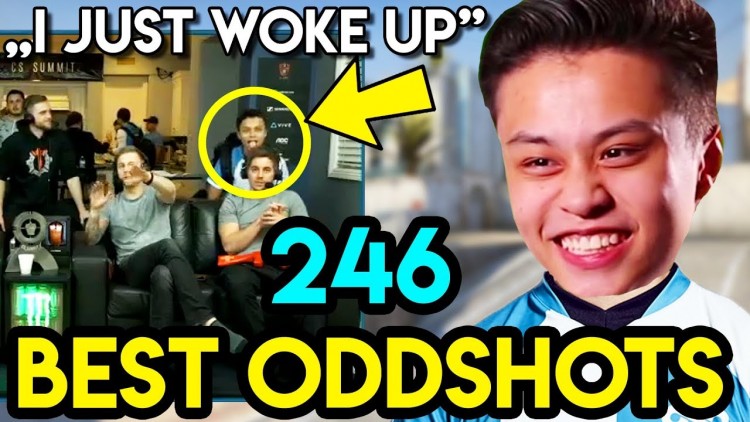 Stewie2k TROLLS CAMERA ! Triple KOBE - CS:GO BEST ODDSHOTS #246 