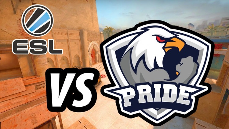 Meczyk z ESLa vs PRIDE! [CS:GO z drużyną]