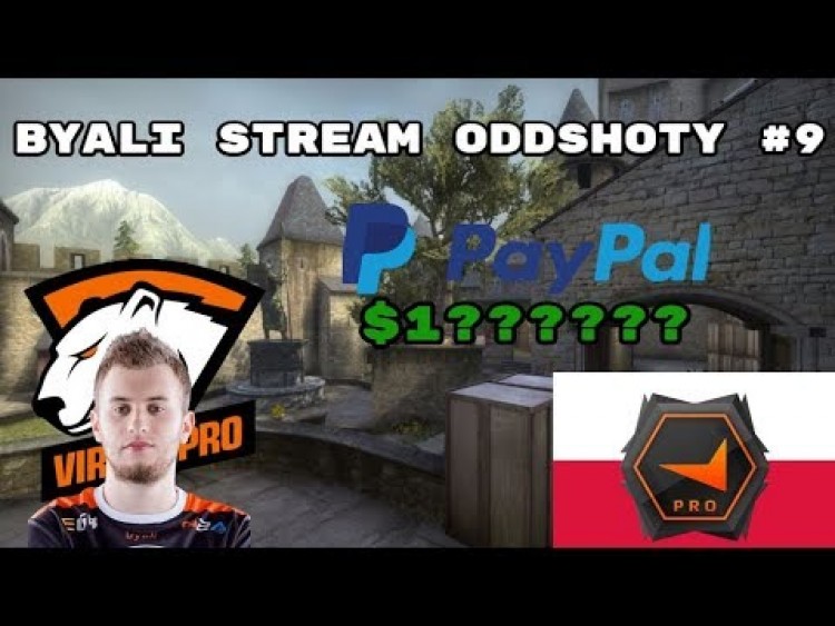 byali Stream Oddshoty #9 byali gra na POLISH PRO LEAGUE!, byali pokazuje konto PayPal na STREAM