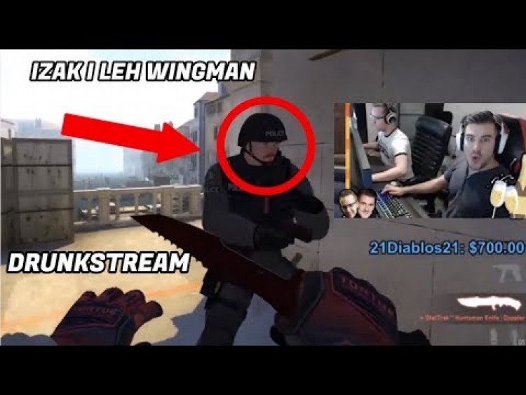 IZAK PIJANY!!!