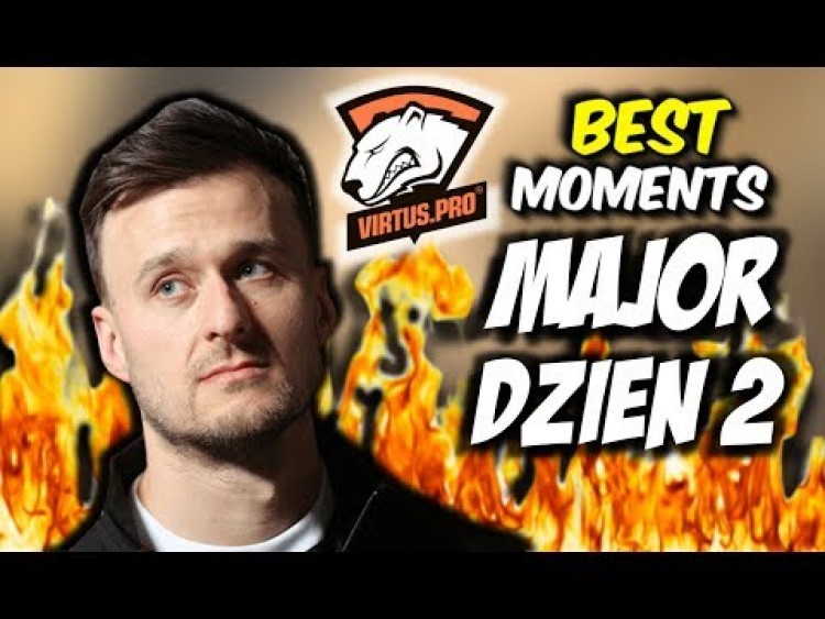 VIRTUS.PRO VS FNATIC, ACE W 3 SEKUNDY !!! - ELEAGUE MAJOR DZIEŃ 2 - CSGO BEST MOMENTS