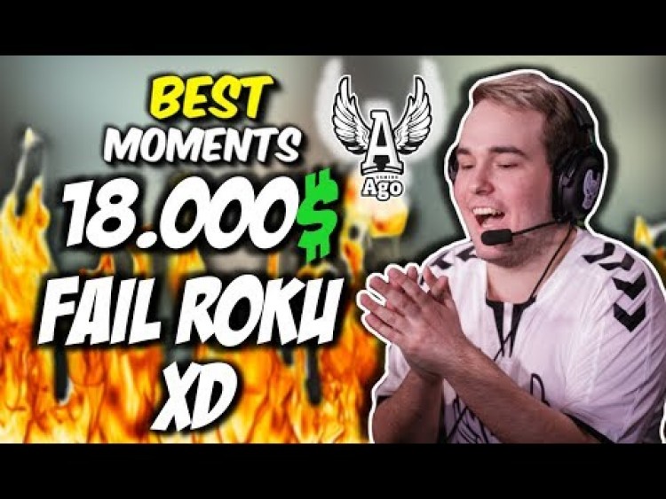 AGO WYGRYWA 18.000$, FAIL ROKU xDD, CLUTCH 1vs5 - CSGO BEST MOMENTS