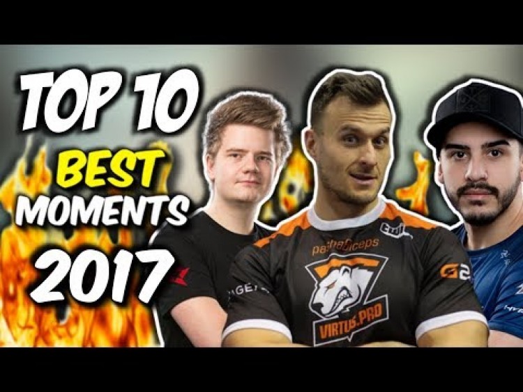 TOP 10 AKCJI CSGO 2017 ROKU (Pasha, Dupreeh, Coldzera) - CSGO BEST MOMENTS