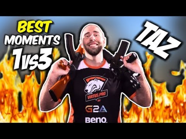 TAZ NIESAMOWITY CLUTCH 1vs3 W FPL-u, IZAK RAGE !! MOUZ 1vs4 - CSGO BEST MOMENTS