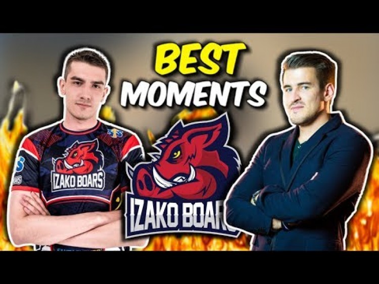 IZAK KOMENTUJE PÓŁFINAŁOWY MECZ IZAKO BOARS, IB W FINALE !!! - CSGO BEST MOMENTS