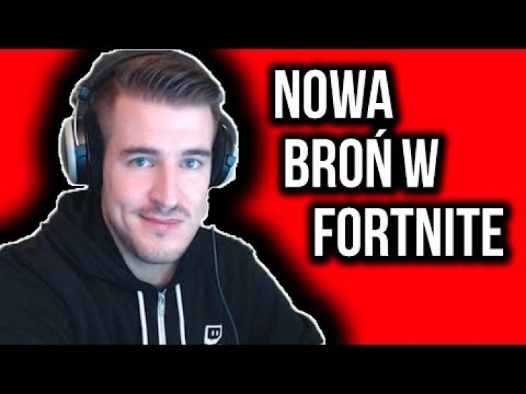 NOWA BROŃ W FORTNITE/ATENCJA NA STREAM