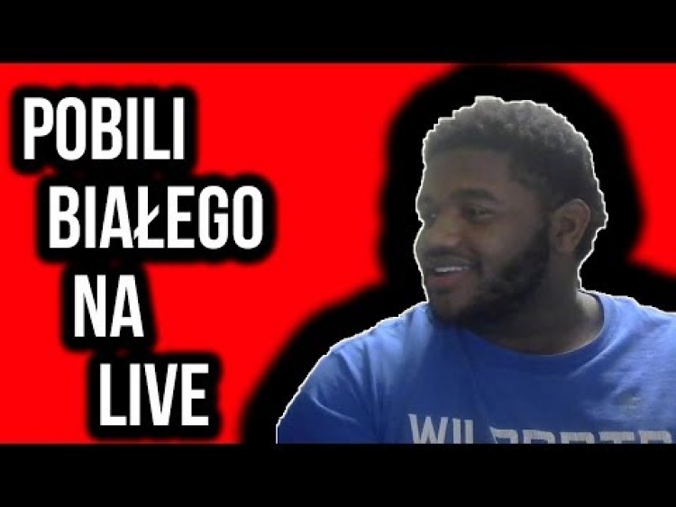 CZARNI POBILI BIAŁEGO NA LIVE ( clickbait joke ?)