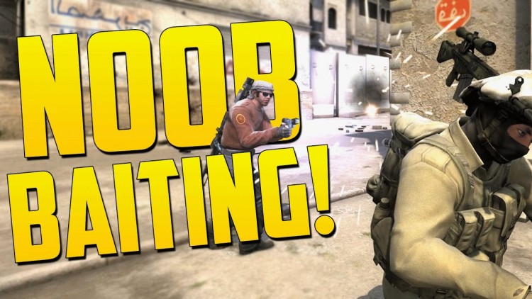 BAITING NOOBS! - CS GO Funny Moments in Competitive