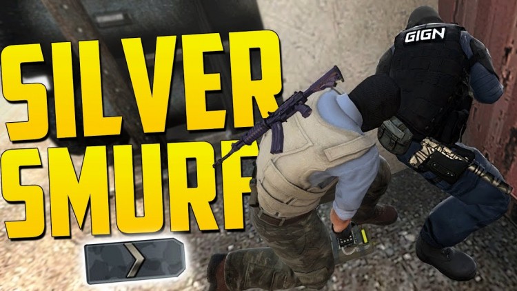 FUNNY SILVER RANK SMURF! - CS GO Funny Moments in Competitive