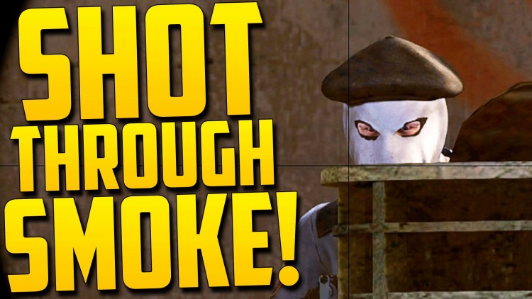 SHOT THROUGH SMOKE! - CS GO Funny Moments in Competitive