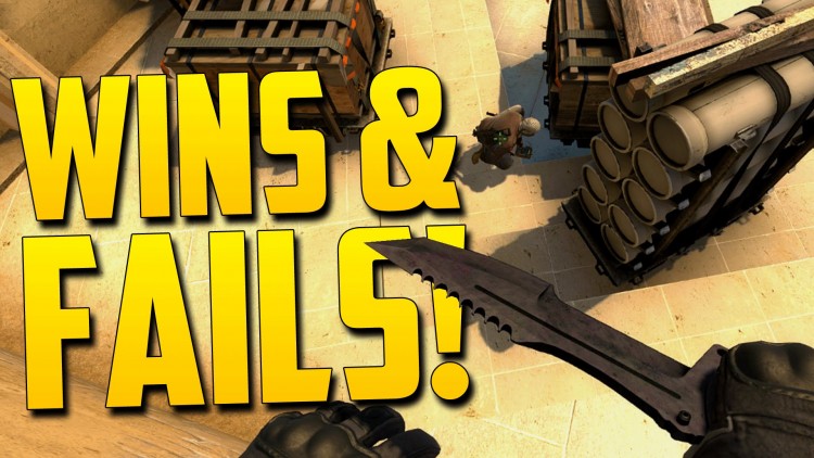 WINS AND FAILS! - CS GO Funny Moments in Competitive