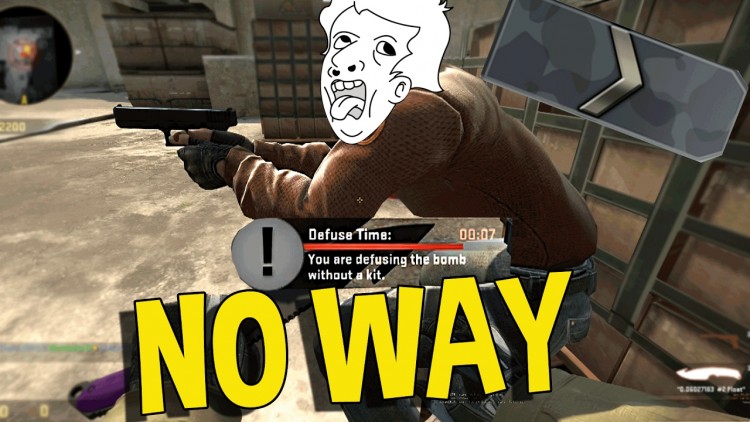 CS:GO SILVER FUNNY MOMENTS - THE DUMBEST NINJA DEFUSE EVER, BOOST TROLLING & MORE