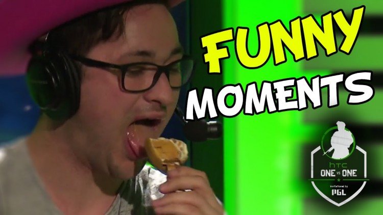 HTC 1v1 Invitational PGL - Funny Moments!