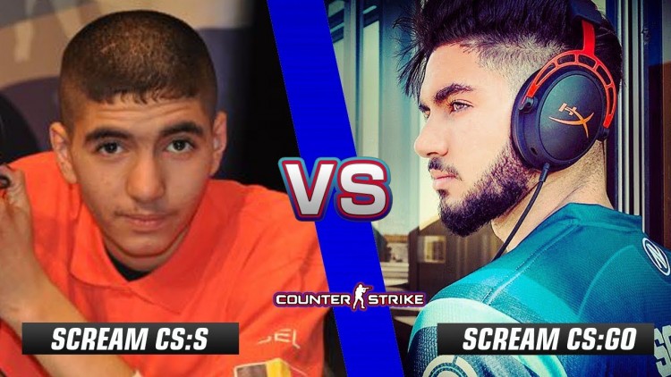 ScreaM CS:S vs ScreaM CS:GO