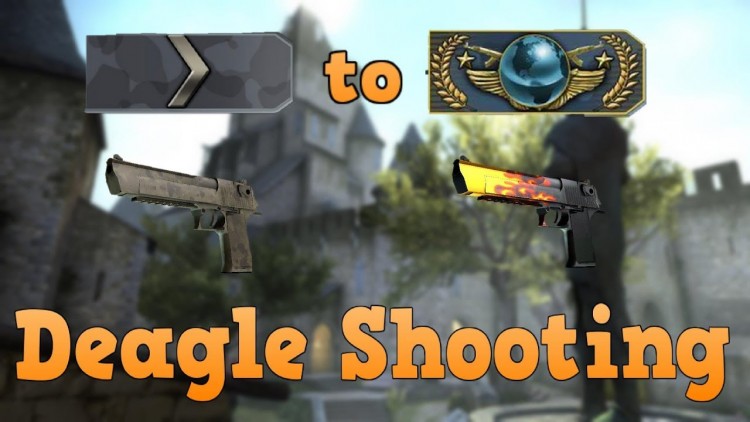 Silver 1 to Global Elite ★ Deagle shooting