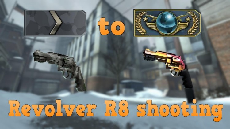 Silver 1 to Global Elite ★ Revolver R8 shooting