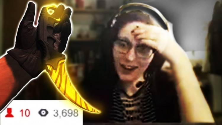 Giving High Tier Knives To Small Streamers With MAGIC!(Emotional)