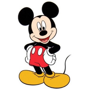 Gracz komputerowy - Mickey Mouse