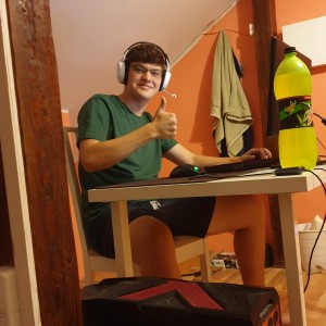 Gracz komputerowy - ToilettoMan